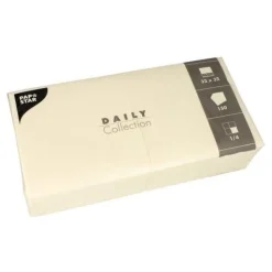 PAPSTAR Servietten Daily Collection champagner 2-lagig 16,0 x 16,0 cm 150 St.