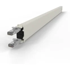 Patchbox Kassette Cat 6A 30HE STP 1,8m grau