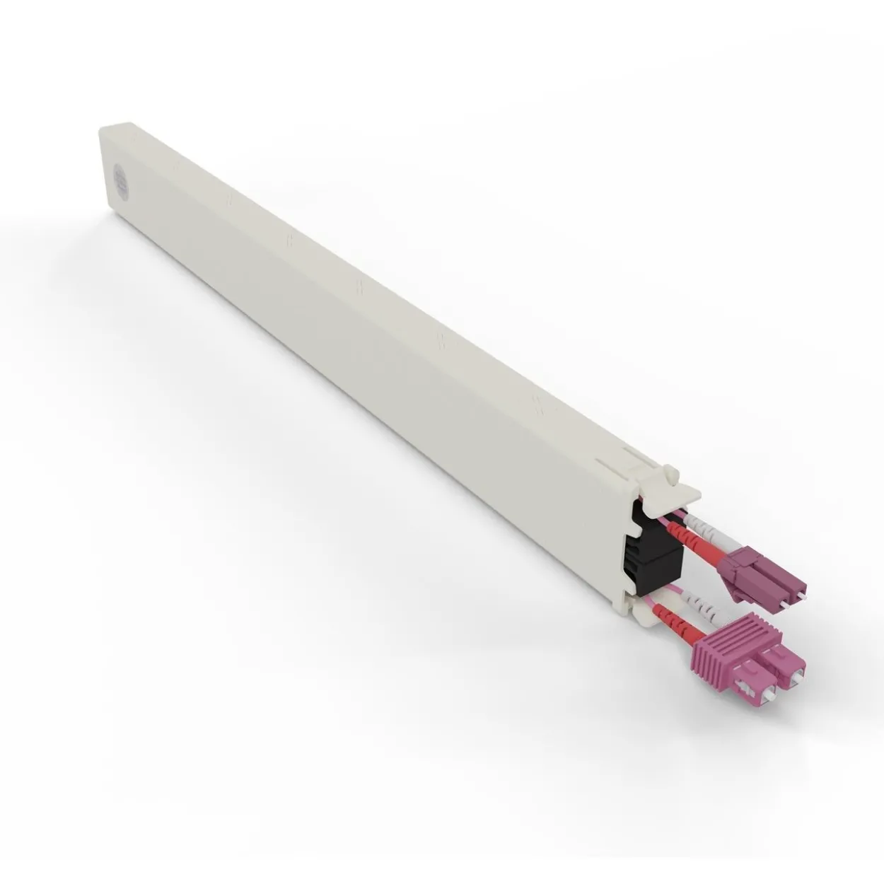 Patchbox Kassette Glasfaser 8HE OM4 LC-SC 0,8m