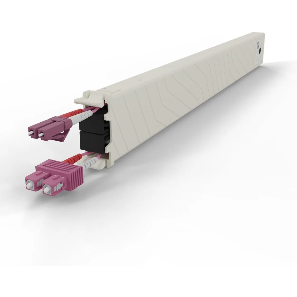 Patchbox Kassette Glasfaser 8HE OM4 LC-SC 0,8m