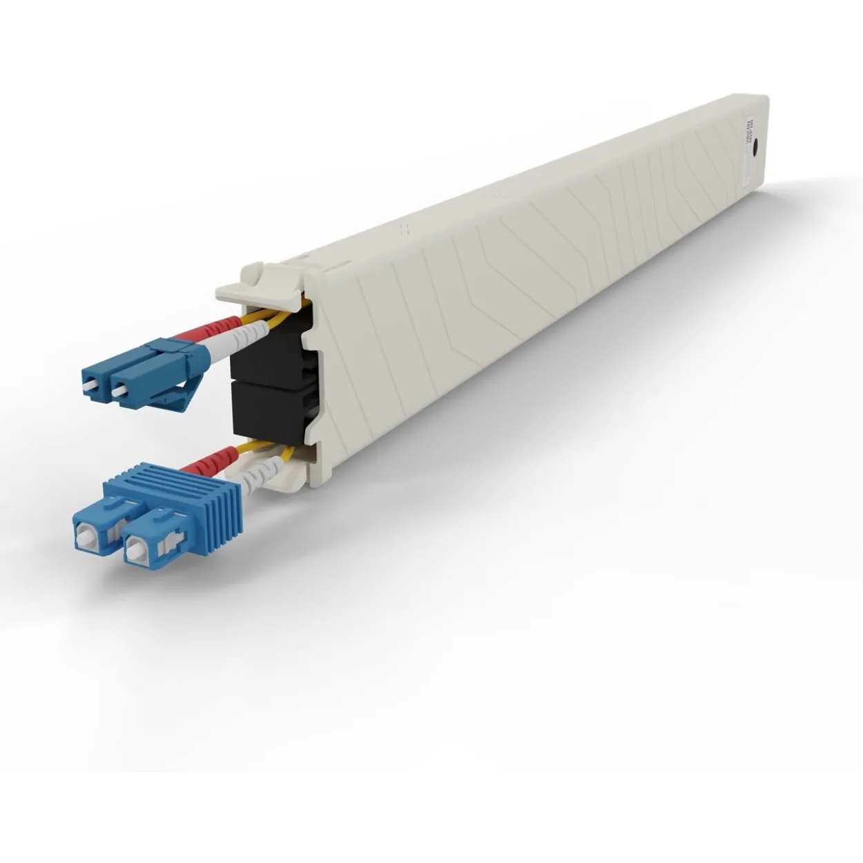 Patchbox Kassette Glasfaser 8HE OS2 LC-SC 0,8m