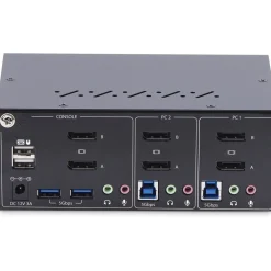 P2DD46A2-KVM-SWITCH 2-PORT DUAL-MONITOR KVM SWITCH