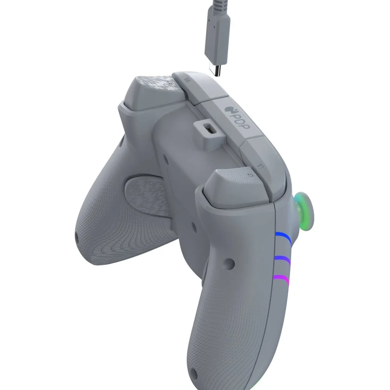 PDP Controller kabelgebunden Afterglow Wave grau XBOX Serie