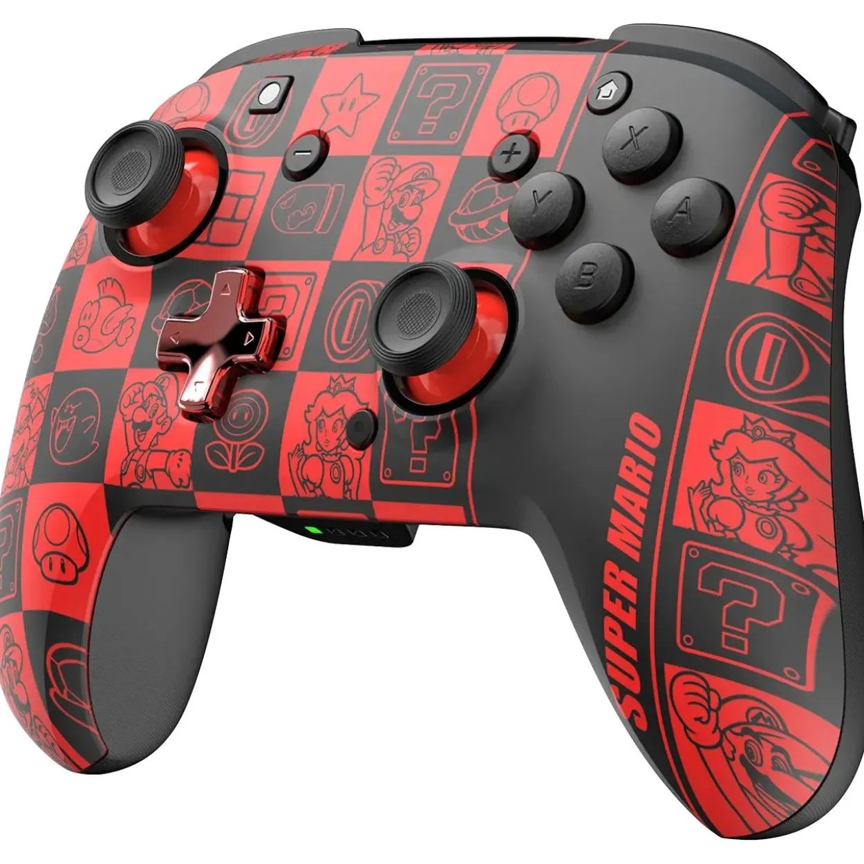 PDP Controller Rematch Super Icons Wireless GlowInDark Switc