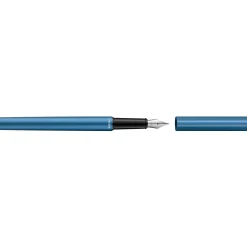 Pelikan Füllhalter Ineo Element P6 Metall-Etui Petrol-Blau