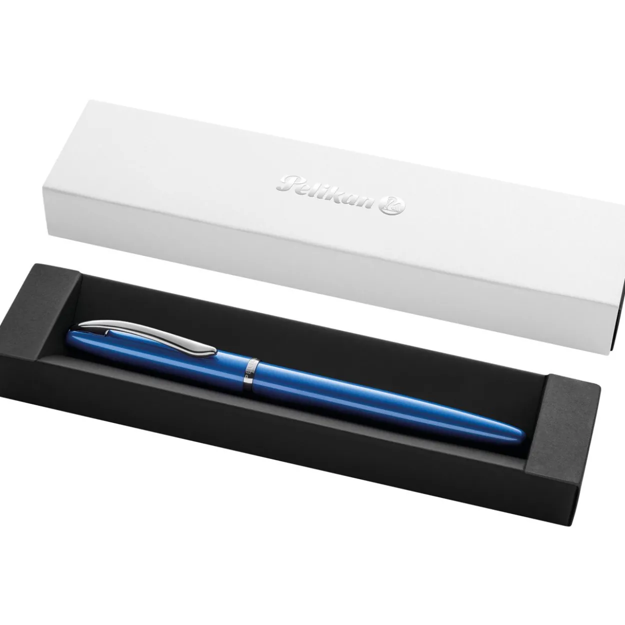 Pelikan Füllhalter Jazz Noble Elegance P36 Saphire Blau Faltschachtel 821841