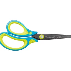 Pelikan griffix Schulschere spitz, neon blau