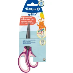 Pelikan griffix Schulschere spitz Rechtshänder SweetBerry Blister