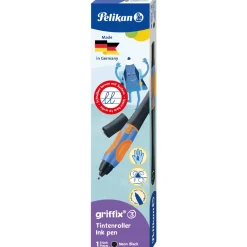 Pelikan griffix Tintenschreiber Rechtshänder Neon Black Faltschachtel