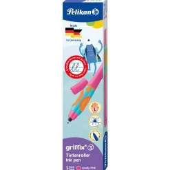 Pelikan griffix Tintenschreiber Linkshänder Lovely Pink Faltschachtel