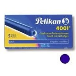 Pelikan Großraum-Tintenpatronen 4001 GTP/5, königsblau 310748
