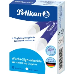 Pelikan 772/12 Signierkreiden weiß, 12 St.