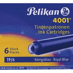 Pelikan Tintenpatronen 4001 TP/6/2/B, königsblau