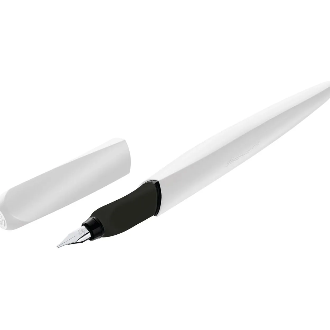 Pelikan Twist® Calligraphy Patronenfüller weiß B (breit)