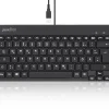 Perixx Periboard-326 Mini USB Deutsch schwarz (kabelgebunden)