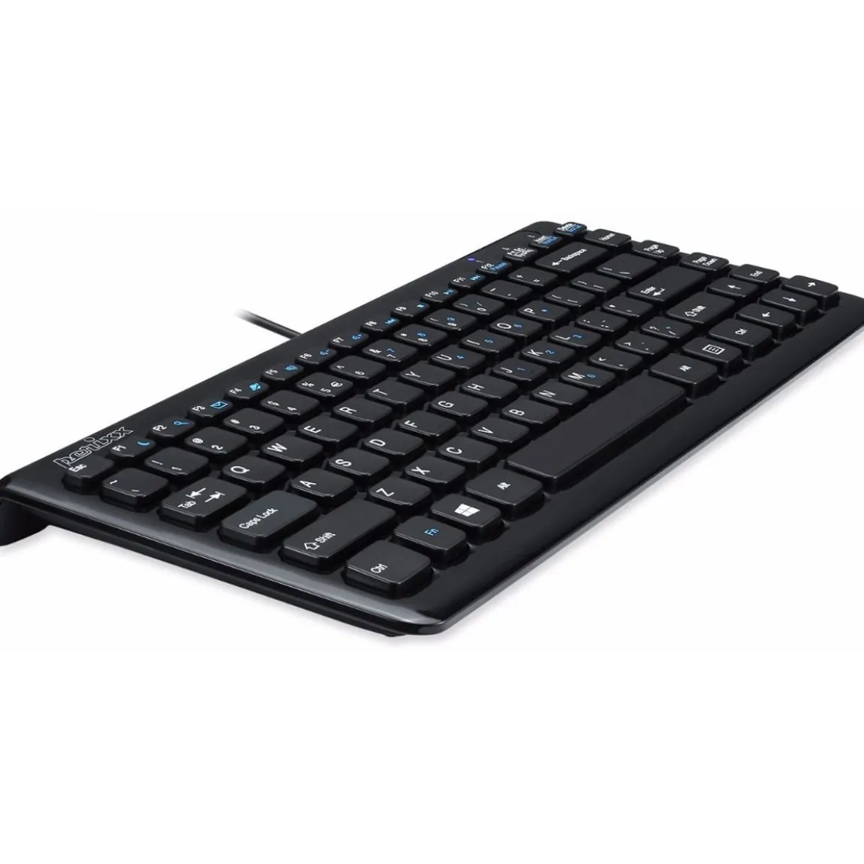 Perixx Periboard-407 USB Deutsch schwarz (kabelgebunden)