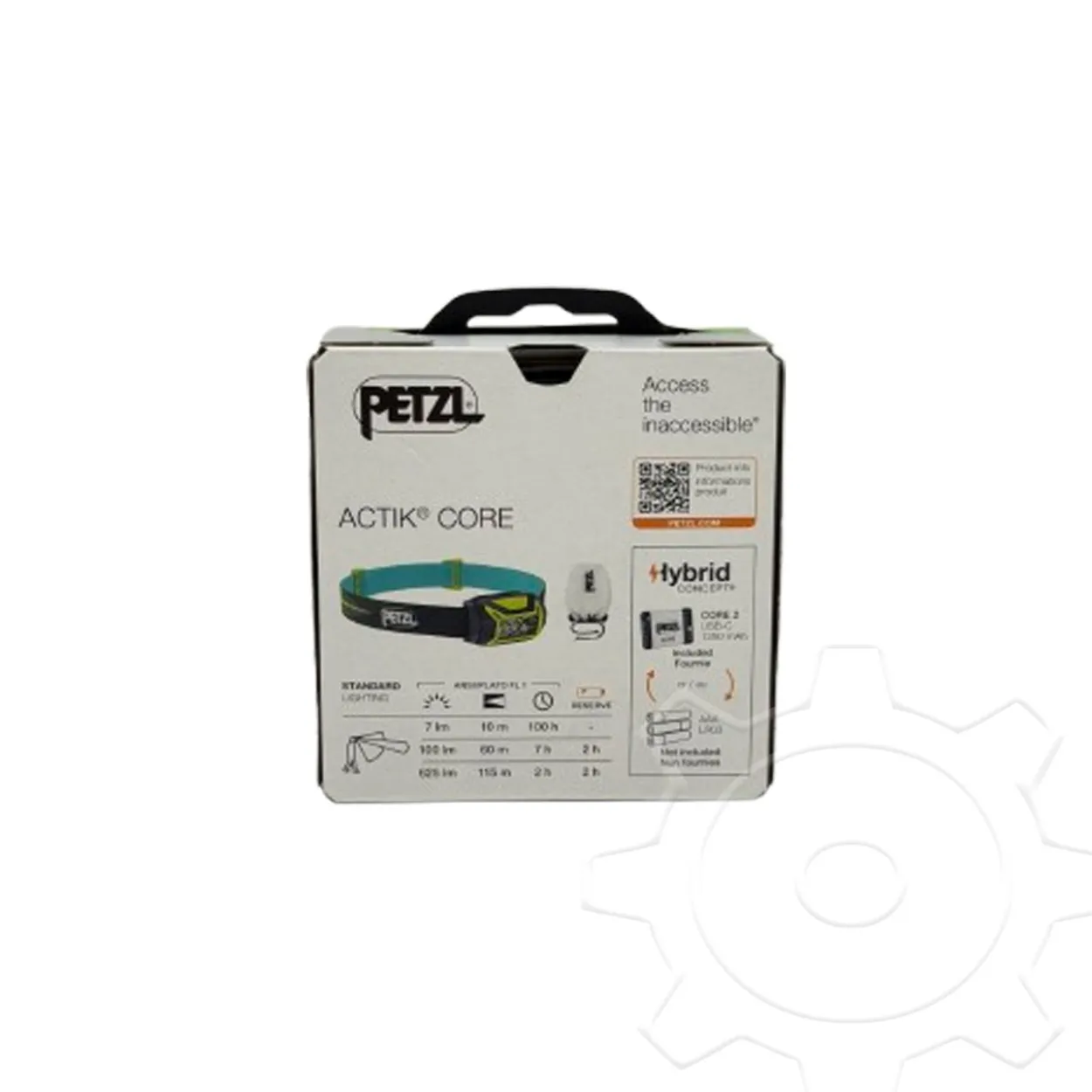 Petzl ACTIK CORE (grün, mit CORE-Akku)
