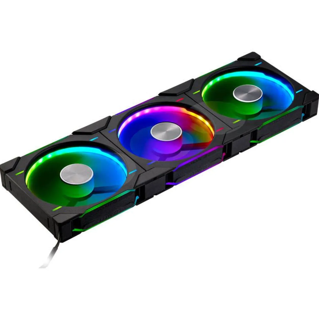 Phanteks D30-140 Regular D-RGB, 3er-Pack 140x140x30mm 250-1800 U/min 29.5 dB(A) schwarz