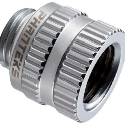 Phanteks Glacier M-F Rotary Adapter gerade G1/4 Zoll AG auf G1/4 Zoll IG, chrome silber
