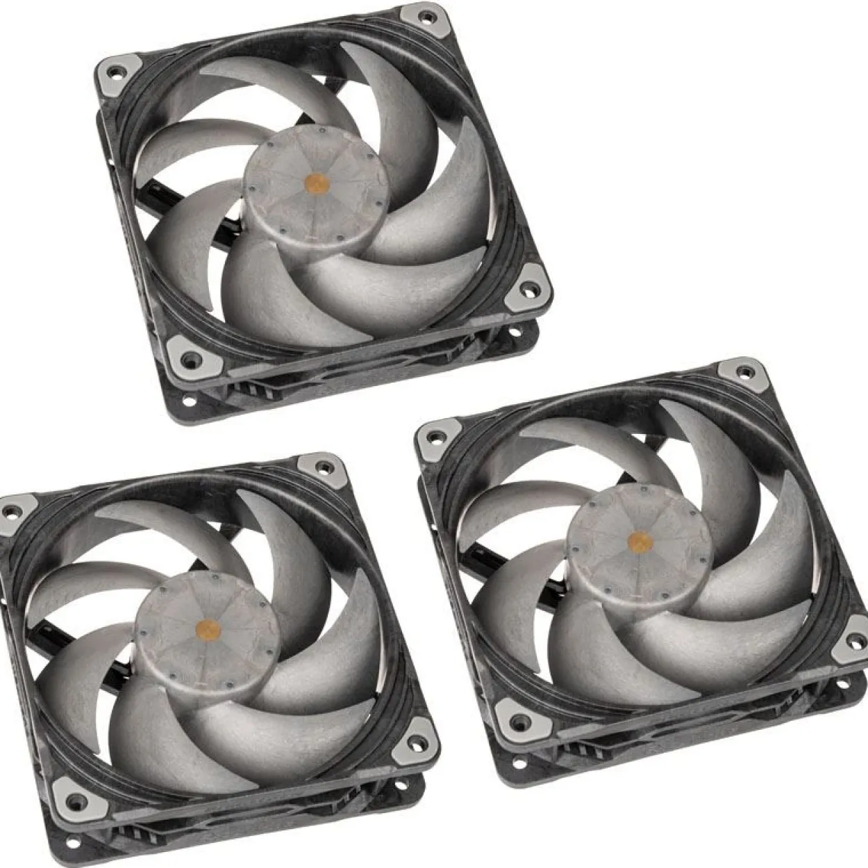 Phanteks T30-120, 3er-Pack 120x120x30mm 0-3000 U/min 39.7 dB(A) schwarz/grau