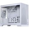 Phanteks XT M3 PC-Gehäuse, Mini-Gehäuse, mATX, RGB, Tempered Glass - inklusive 3x 120-mm-Lüfter, weiß