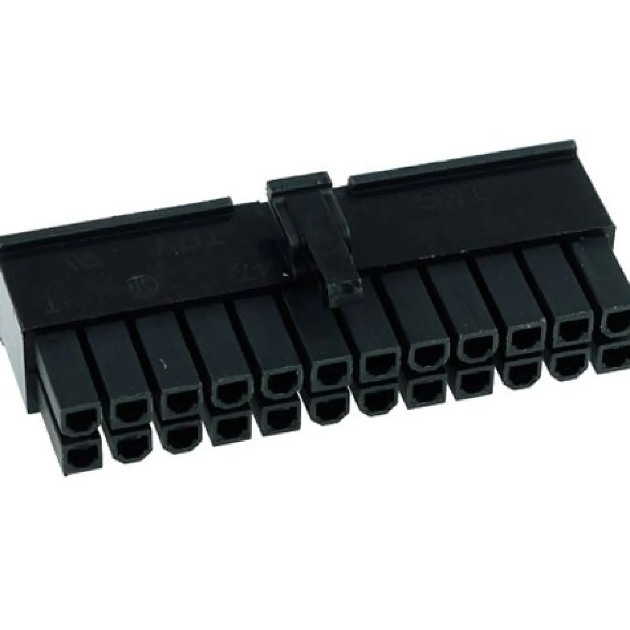 Phobya ATX Power Connector 24Pin Stecker inkl. 24 Pins - Black