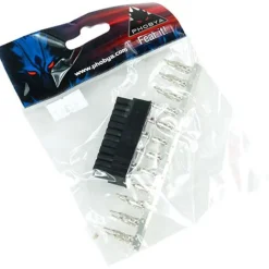 Phobya ATX Power Connector 24Pin Stecker inkl. 24 Pins - Black