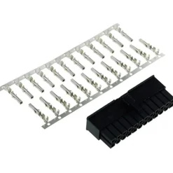 Phobya ATX Power Connector 24Pin Stecker inkl. 24 Pins - Black