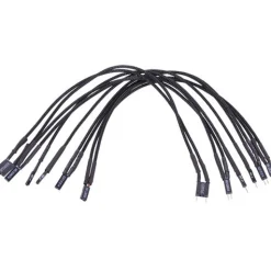 Phobya Frontpanelverlängerung 30cm - Schwarz