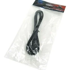Phobya 4Pin Molex Stromverlängerung 60cm - Schwarz