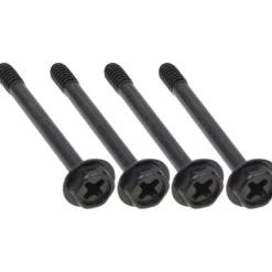 Phobya Schraube UNC 6-32 x 35 Kreuz (4xStück) - black nickel