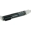 Phobya Slotblende 4Pin Molex & 3x 3Pin Lüfterstecker