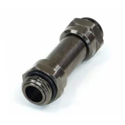 Phobya Variabler SLI/Crossfire Verbindungsnippel G1/4" - 1 Slot - black nickel