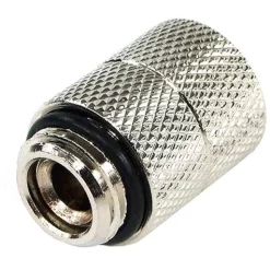 Phobya Verlängerung G1/4 auf G1/4 drehbar - silber vernickelt
