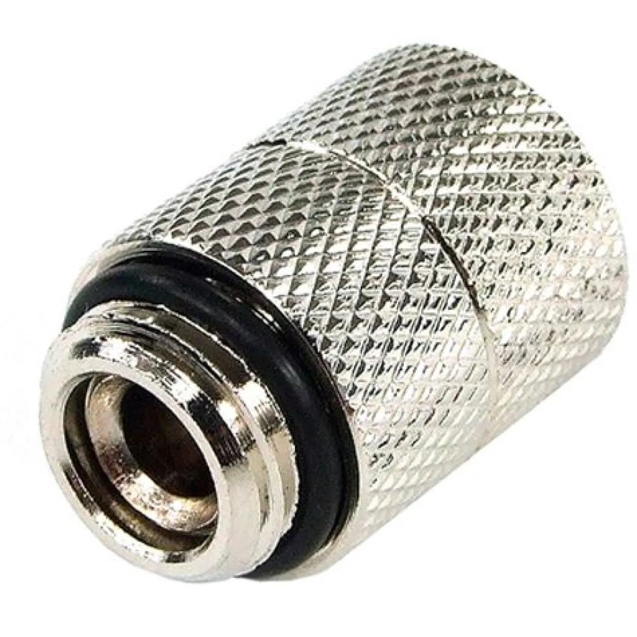 Phobya Verlängerung G1/4 auf G1/4 drehbar - silber vernickelt