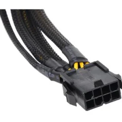Phobya Y-Kabel 8Pin Buchse auf 2x 6+2Pin Stecker (VGA) - Schwarz