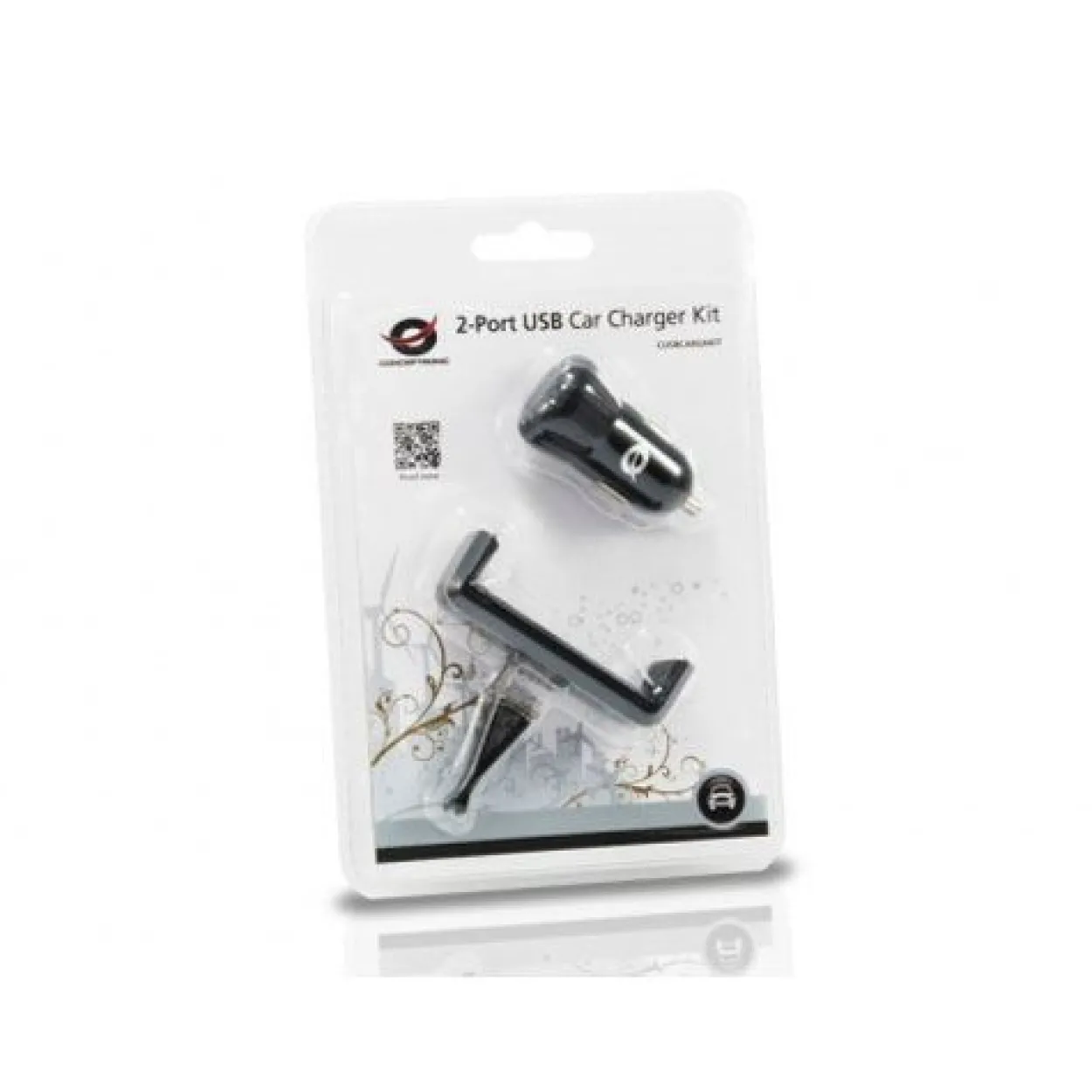 2-Port-USB-Kfz-Ladegeräteset