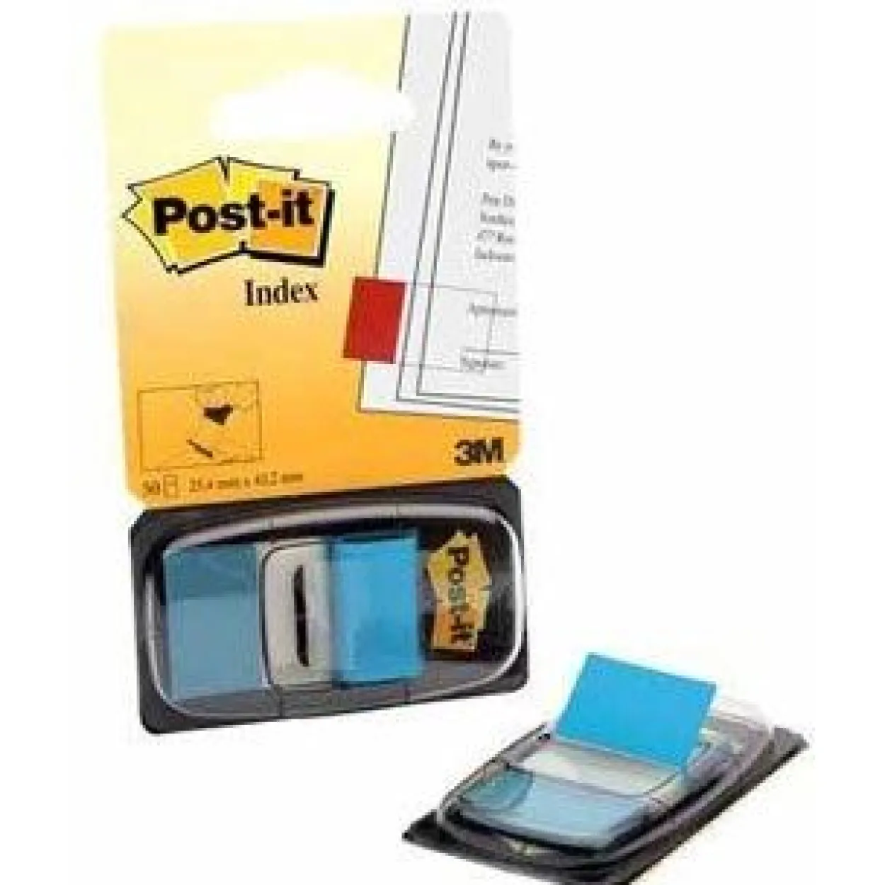 Post-it Index Haftmarker türkis 50 Streifen