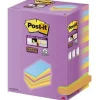 Post-it Super Sticky Notes Carnival Haftnotizen extrastark farbsortiert, 16 Blöcke 127 x 76 mm