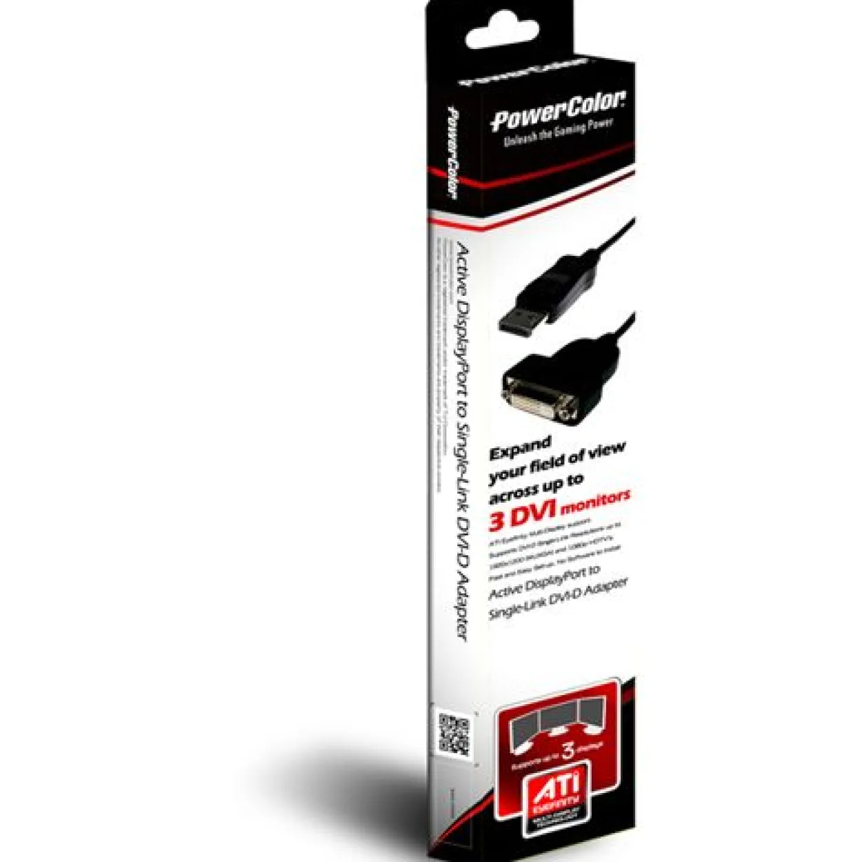 PowerColor Mini Displayport Adapter für DVI-D (ACTIVE MDP TO SL DVI-D)