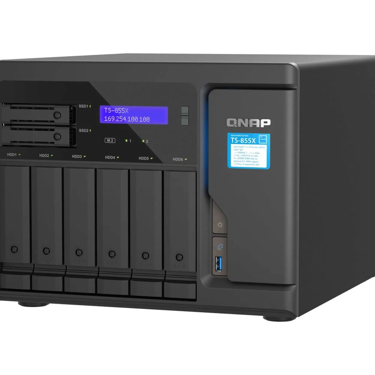 Qnap NAS TS-855X-8G 8bay