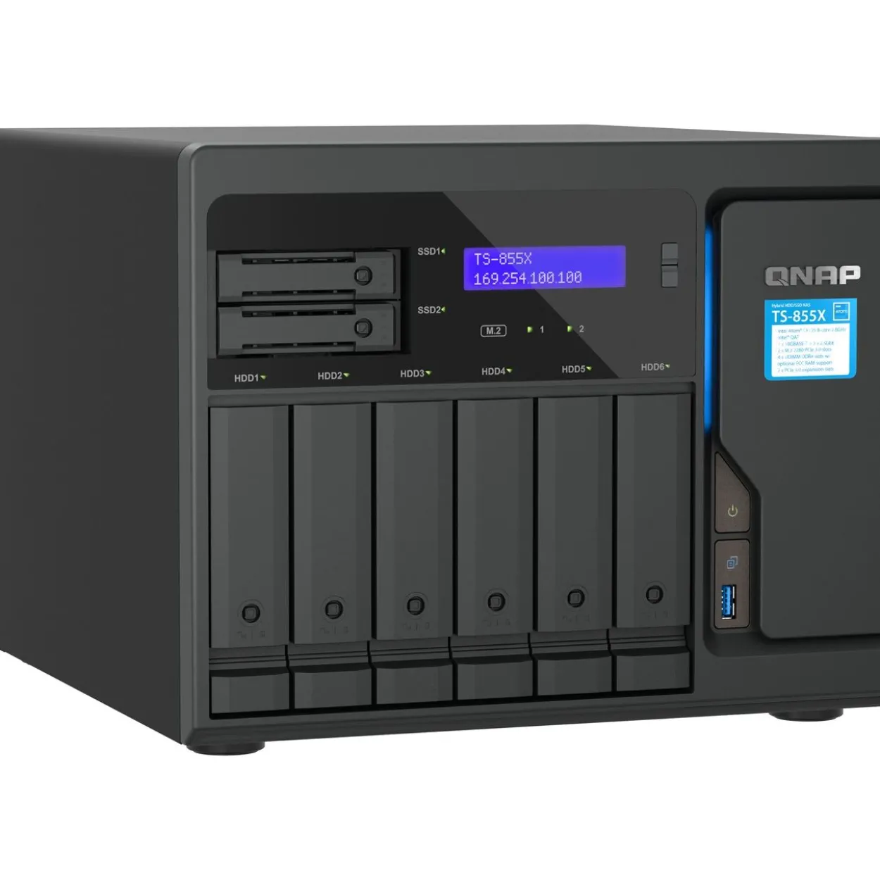 Qnap NAS TS-855X-8G 8bay