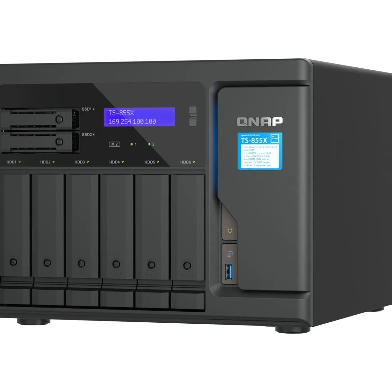 Qnap NAS TS-855X-8G 8bay