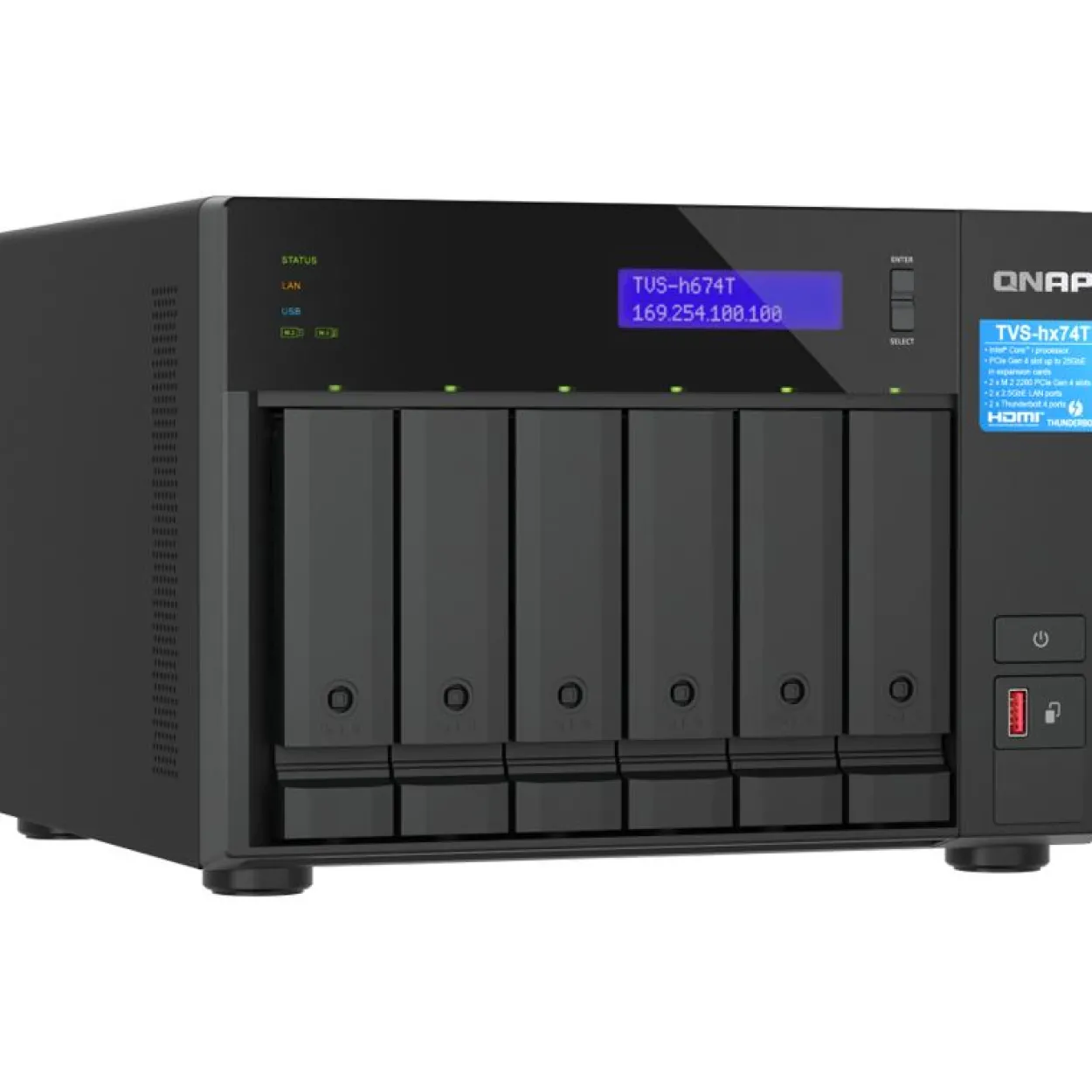 Qnap NAS TVS-h674T-i5-32G