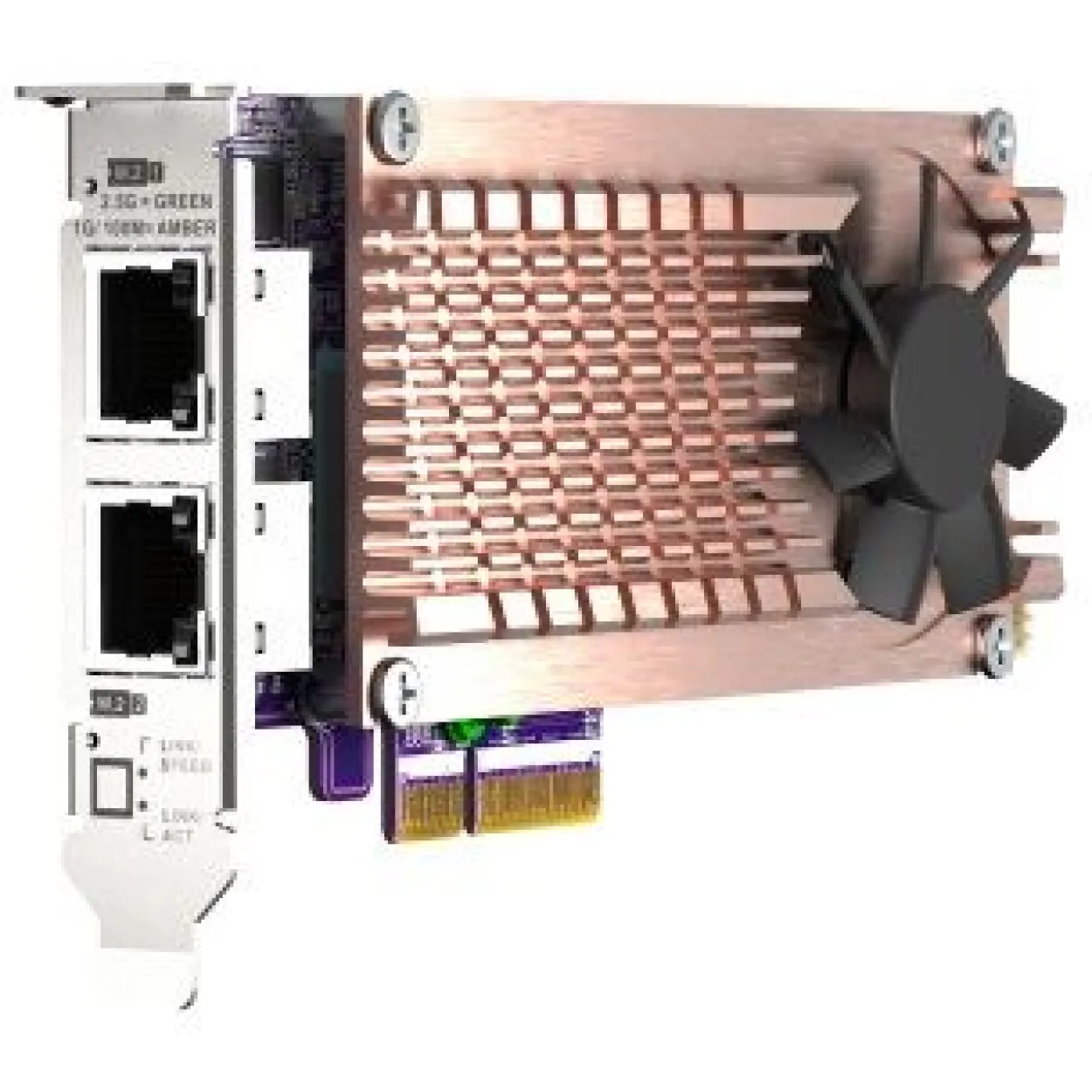Qnap QM2-2P2G2T QM2-Card M.2 SSD x2 2.5GBE x2