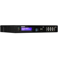 QNAP QuCPE-3032-C3558R-8G Intel Atom C3558R 8x2.5GbE RJ45 ports and 2x10GbE SFP+ ports 2xM.2 2280 NVMe slot 60W PS units