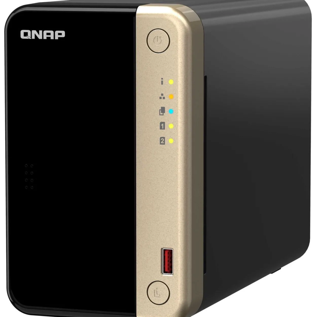 QNAP TS-264-8G 2-Bay desktop NAS Intel Celeron N5105/N5095 quad-core 8GB