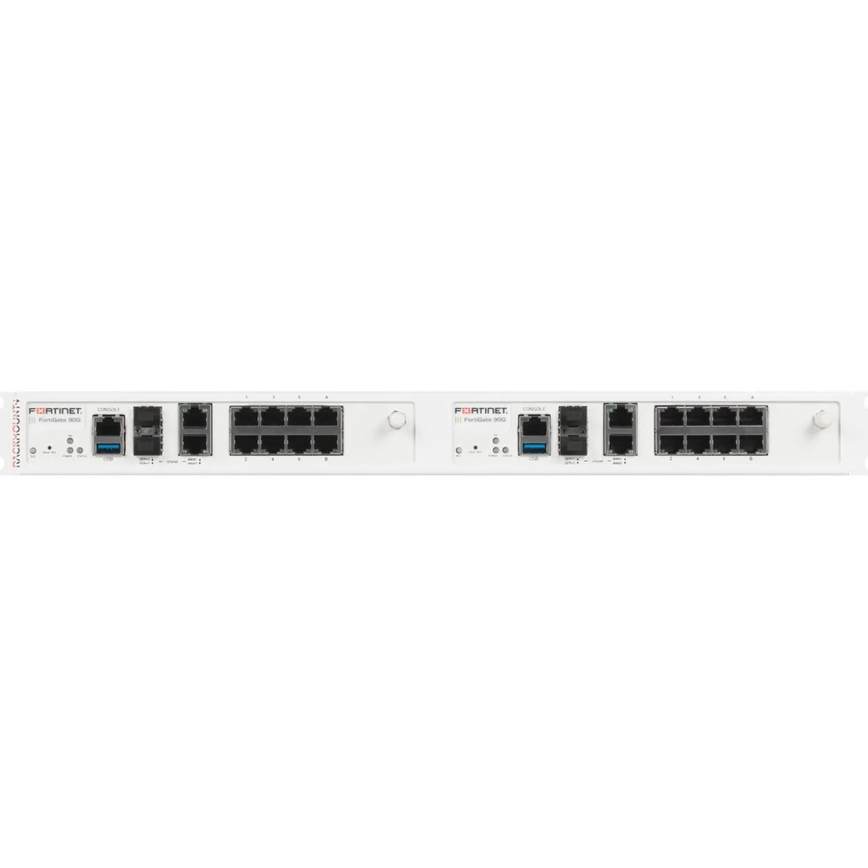 Rackmount.IT Kit für FortiGate 90G / 91G series DUO