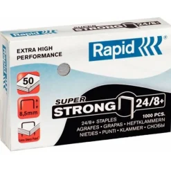 Rapid 1.000 Heftklammern Super Strong 24/8
