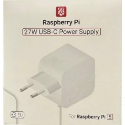 Raspberry Pi ORIGINAL PI 5 POWER weiß
